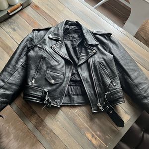 Leather jacket